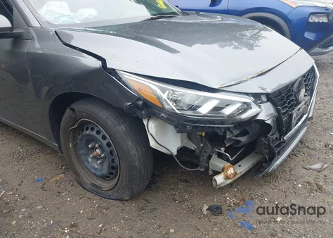 2022 Nissan Sentra S Xtronic Cvt from USA, damaged, VIN 3N1AB8BV4NY277806